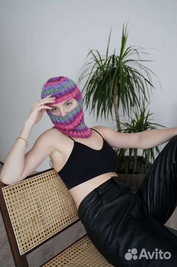 Балаклава вязаная