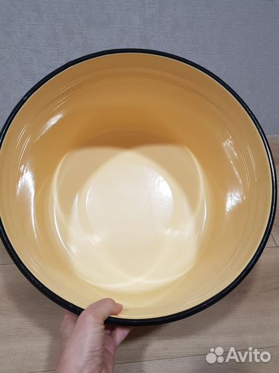 Кастрюля эмалированная большая, 25 л