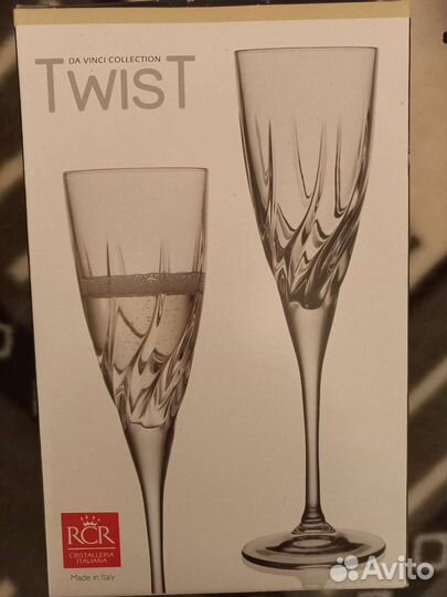 Бокалы для шампанского TwisT