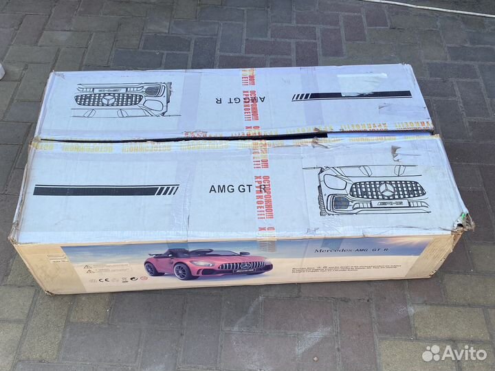 Детский электромобиль mercedes