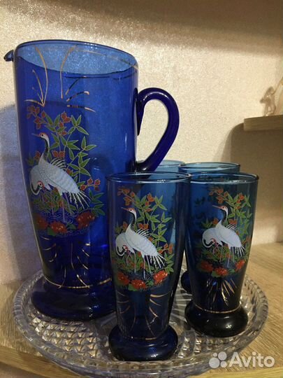 Подсвечники хрусталь и другая посуда из хрусталя