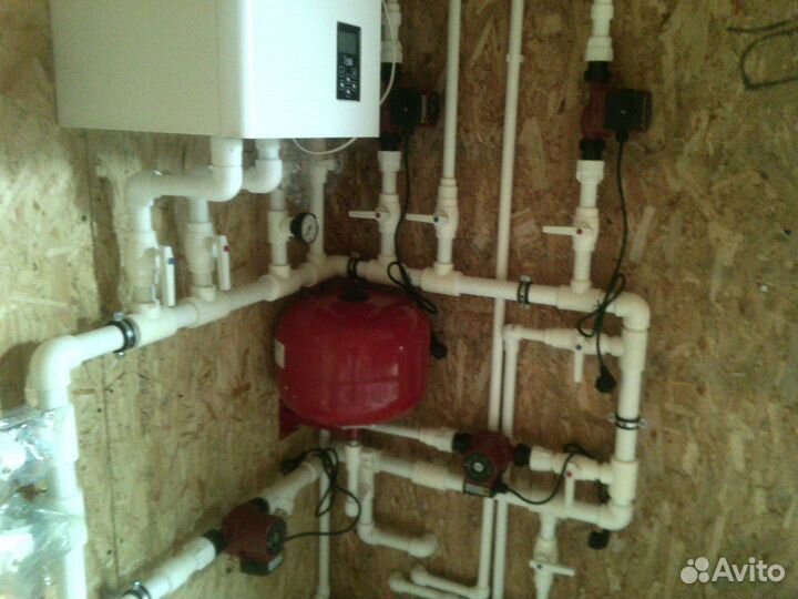 Услуги сантехника, водоснабжение, отопление