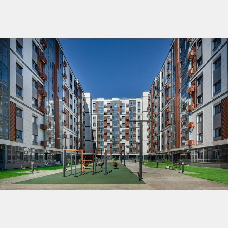 2-к. апартаменты, 53,8 м², 15/15 эт.