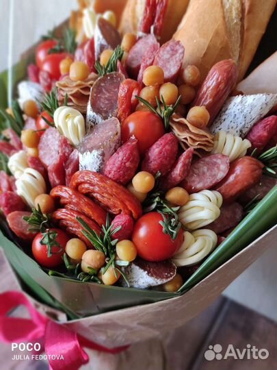 Букет мужчине, колбасный букет, 23 февраля