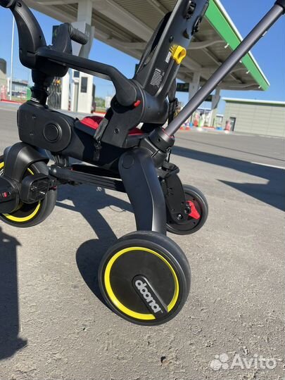 Детский велосипед с ручкой до 3 лет