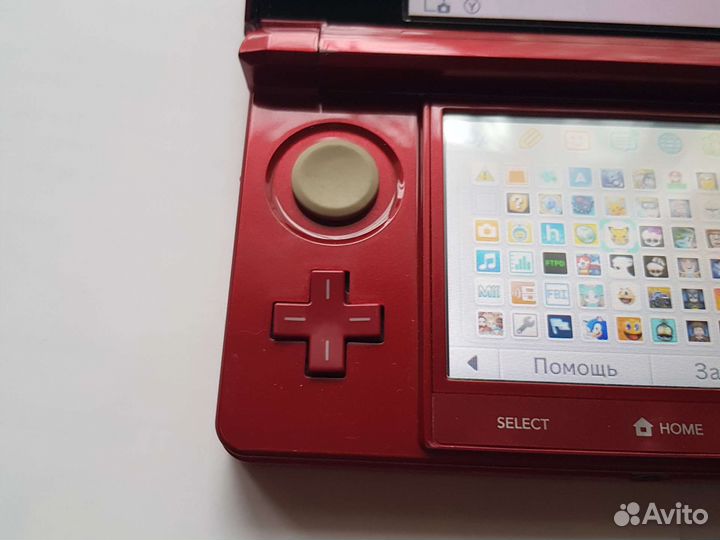 Nintendo 3ds flare red прошитая