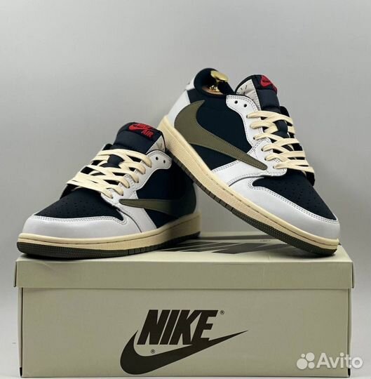 Кроссовки Nike Air Jordan 1 Low & Travis Scott