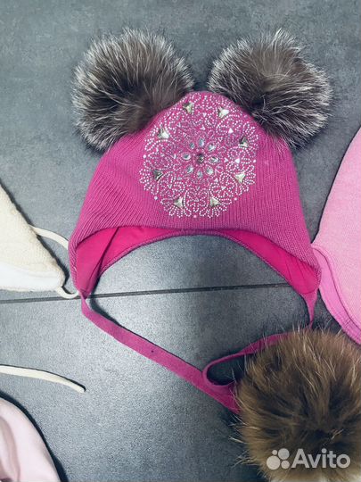 Шапка для девочки 48 50