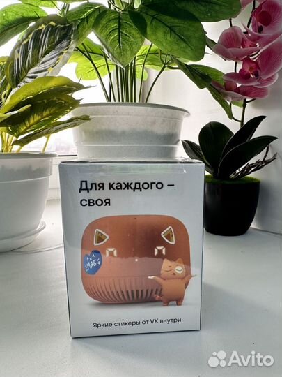 Новая Умная колонка VK Капсула Нео с часами