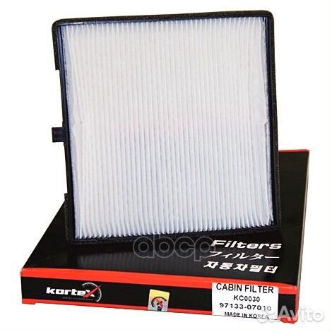 Фильтр салонный KIA picanto 04- KC0030 kortex