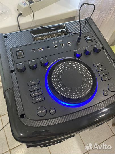 Колонка караоке бокс 200w