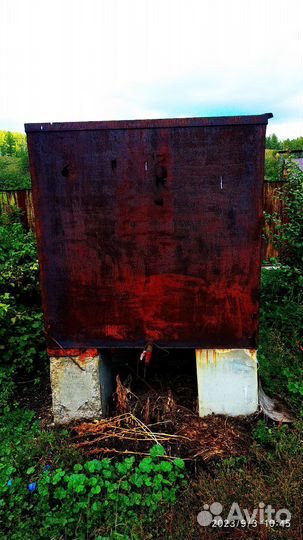 Бак для воды металлический