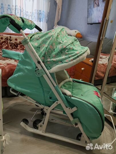 Санки коляска ника