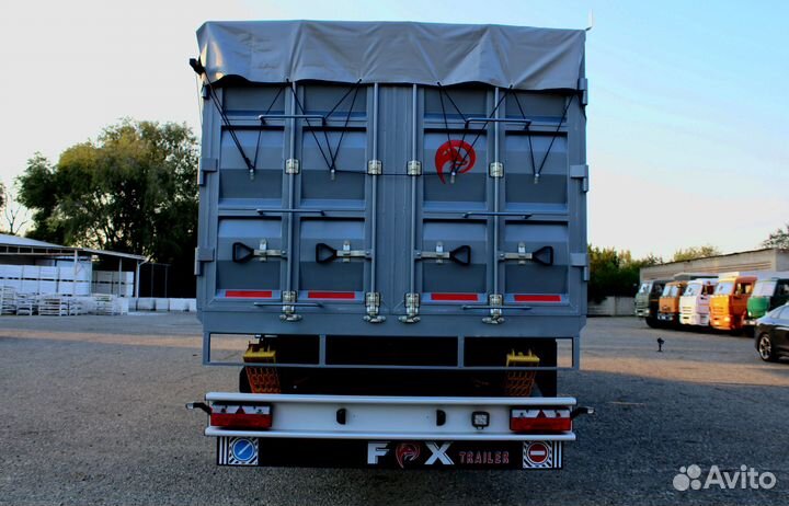 Полуприцеп зерновоз FOX Trailer Зерновоз-бортовой 3+1, 2024