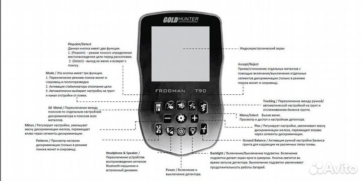 Подводный металлоискатель Gold Hunter T90 11