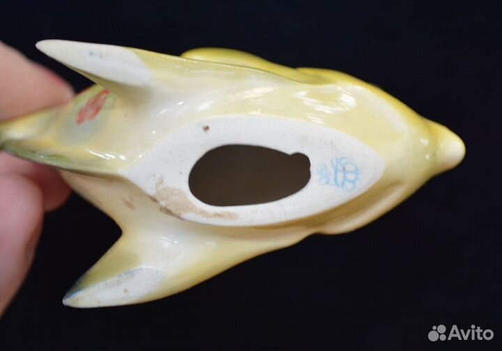 Фарфоровая статуэтка- морская рыбка. лфз (3)