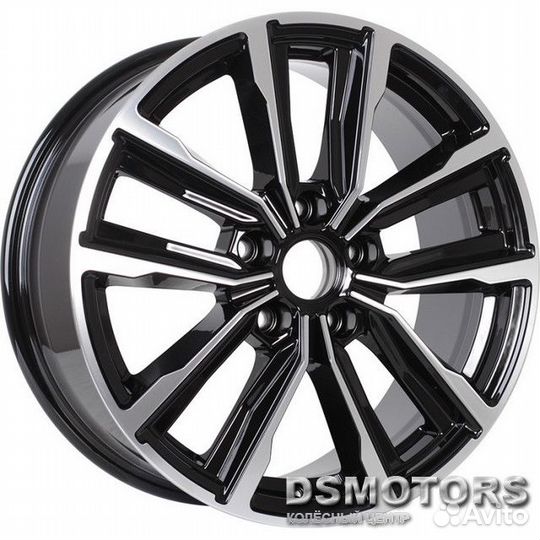 Диски Лацио 7.5/17 5x114.3 ET40 d67.1 алмаз чёрный