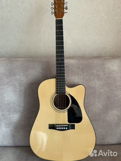 Гитара электроакустика Fender cd-60 ce nat-ds-v2