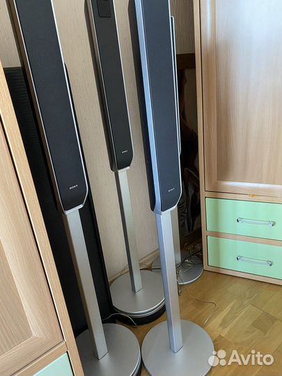 DVD плеер и акустическая система sony