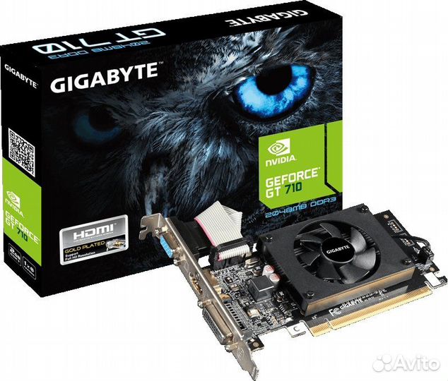 NVidia GeForce GT710 Gigabyte 2Gb (GV-N710D3-2GL)