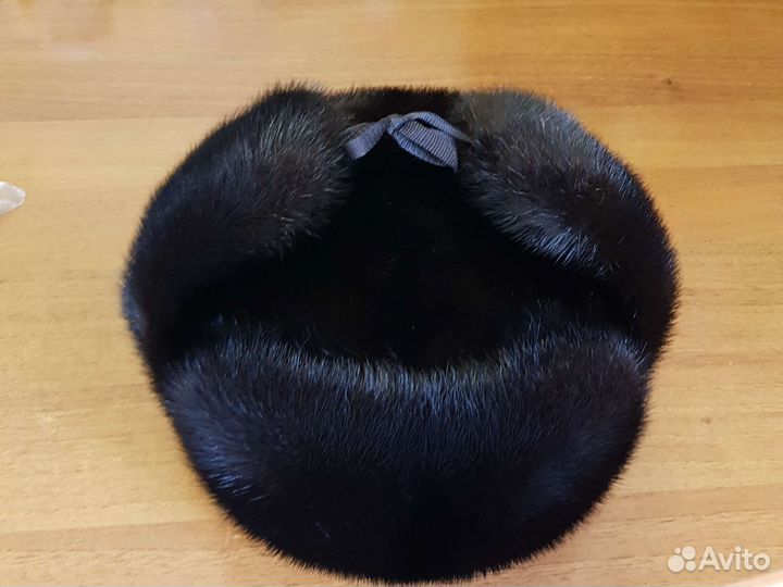 Норковая шапка и воротник