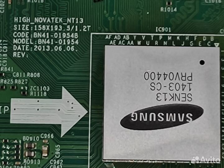 Телевизор Samsung UE50F6130AK по запчастям