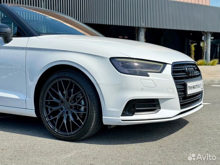 Аренда кабриолет Audi A3 белого цвета