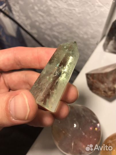 Празиолит Кристалл
