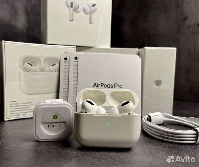 Airpods pro новые + гарантия