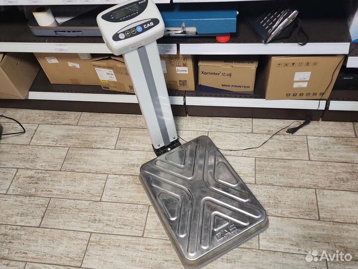 Весы напольные 150кг CAS DL150