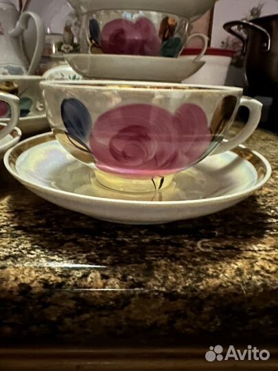 Чайные пары фарфор СССР