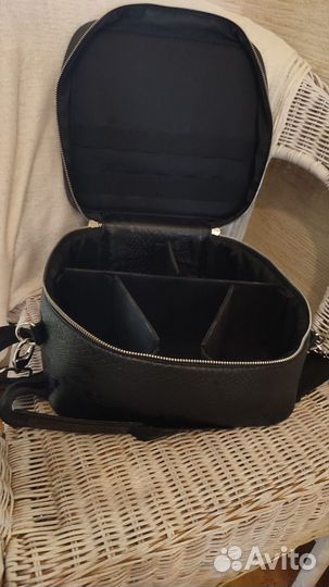 Косметический Бокс XL черная рептилия Kashinaka