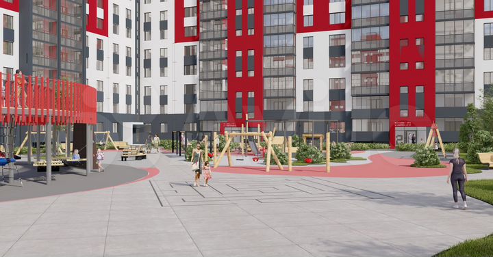 Квартира-студия, 40 м², 2/11 эт.