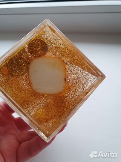 Шар с блёстками