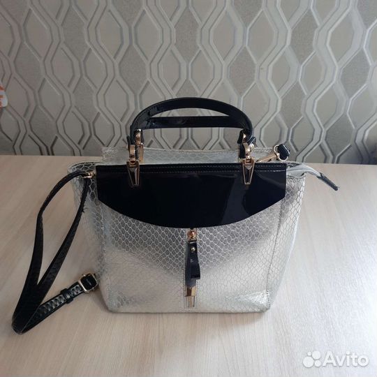 Сумка женская натуральная кожа бу