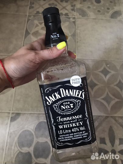 Бутылка Jacke Daniels
