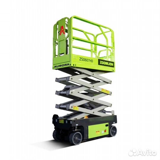 Аренда ножничного мачтового подъёмника