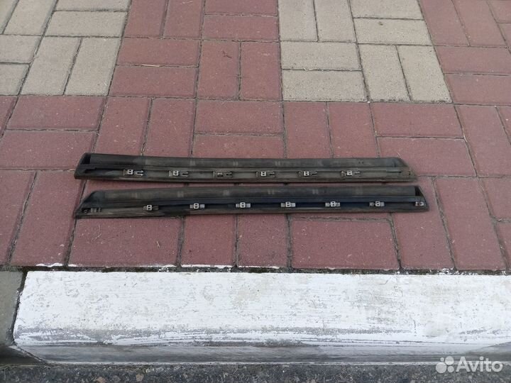 Молдинги дверей нижние audi а6 с5