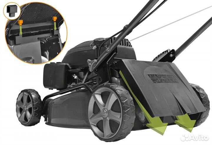 Газонокосилка самоходная Carver LMG-2646DM