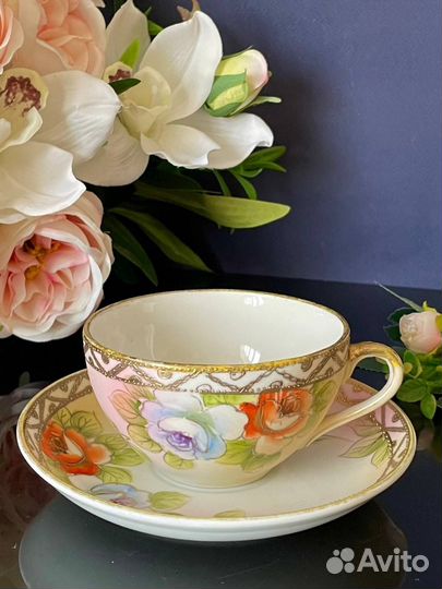 Яркая антикварная пара Япония