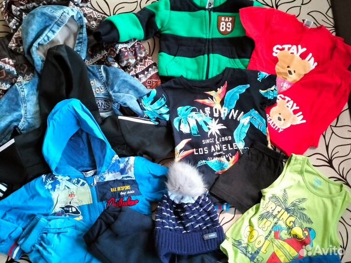 Вещи пакетом на мальчика