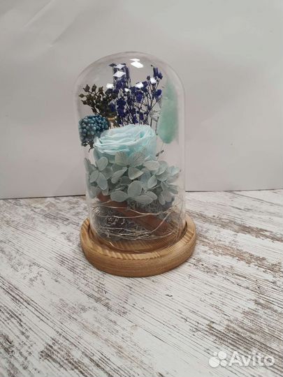 Роза в колбе оптом