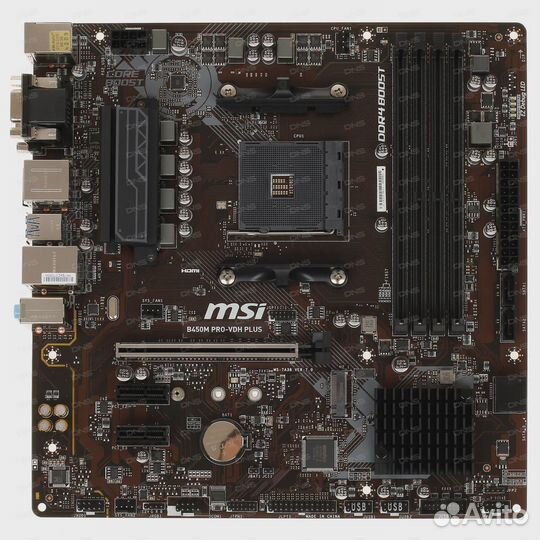 Материнская плата B450M PRO-VDH plus