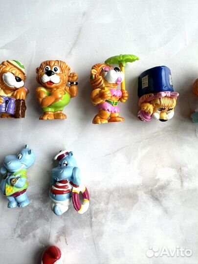 Киндер сюрприз 90-х игрушки из киндера ретро