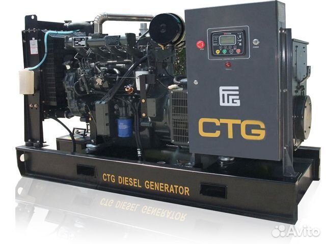 Трехфазный дизельный генератор CTG AD-275RE
