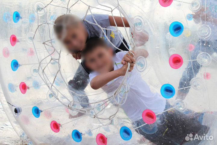 Бассейн 10х10 м и лодочки