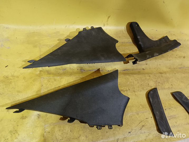 Обшивка накладка салона hyundai elantra (2011)