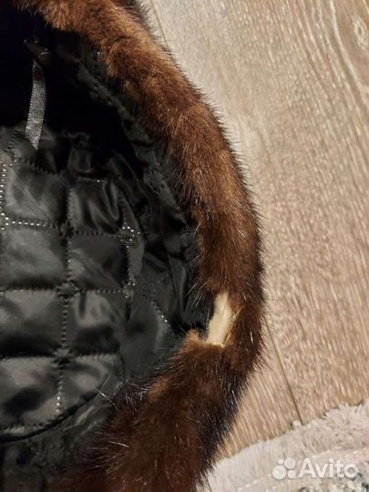 Шапка норковая женская б у