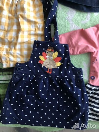 Детские вещи пакетом на девочек 74
