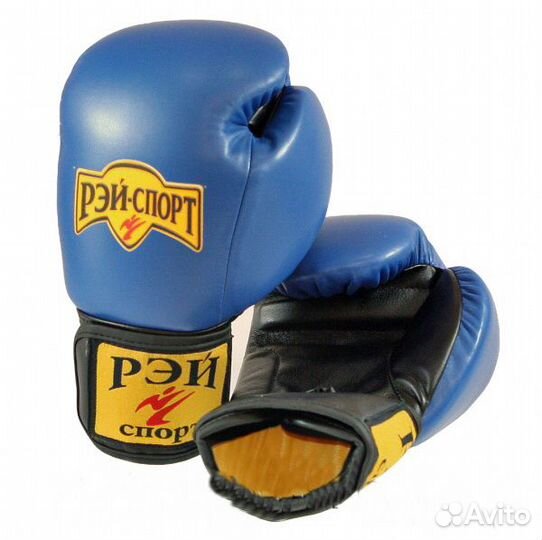 Перчатки для бокса Рэй-Спорт Джеб (красный, 8 oz)